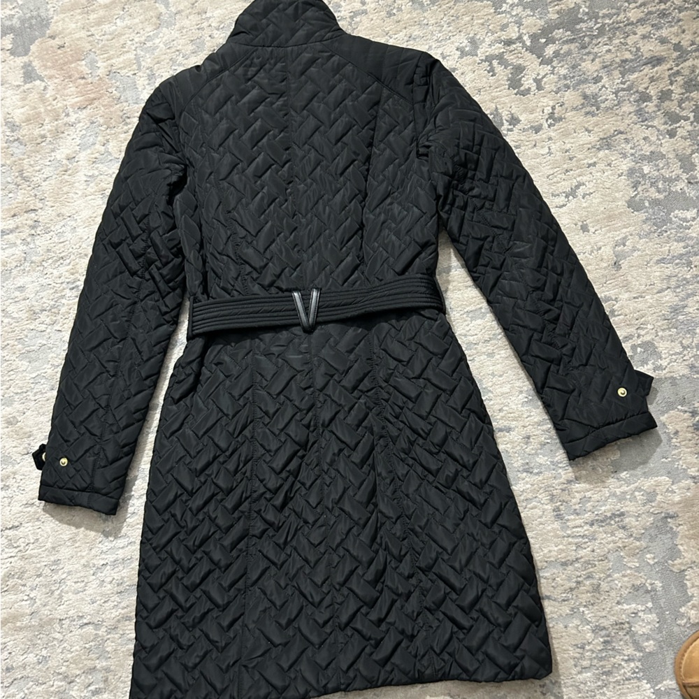 Cole Haan Black Quilted Jacket - Picture 3 of 5